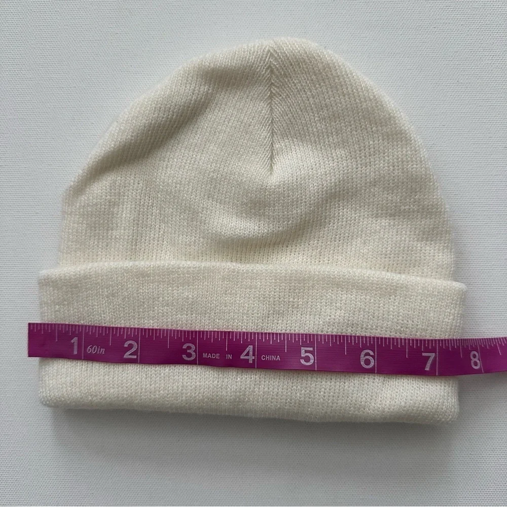 Cream Winter Hat ONE SIZE